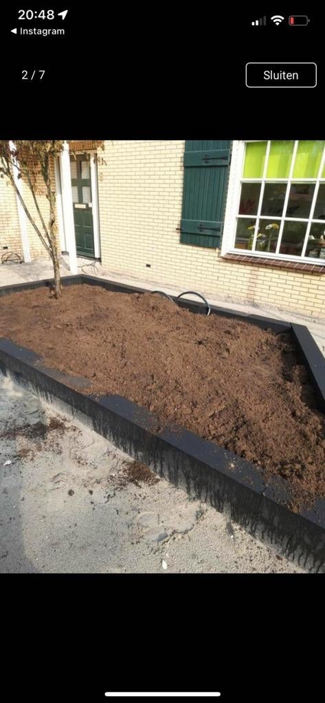 Zwarte grond / Tuinaarde Ermelo, Ophalen of Verzenden, Tuinaarde