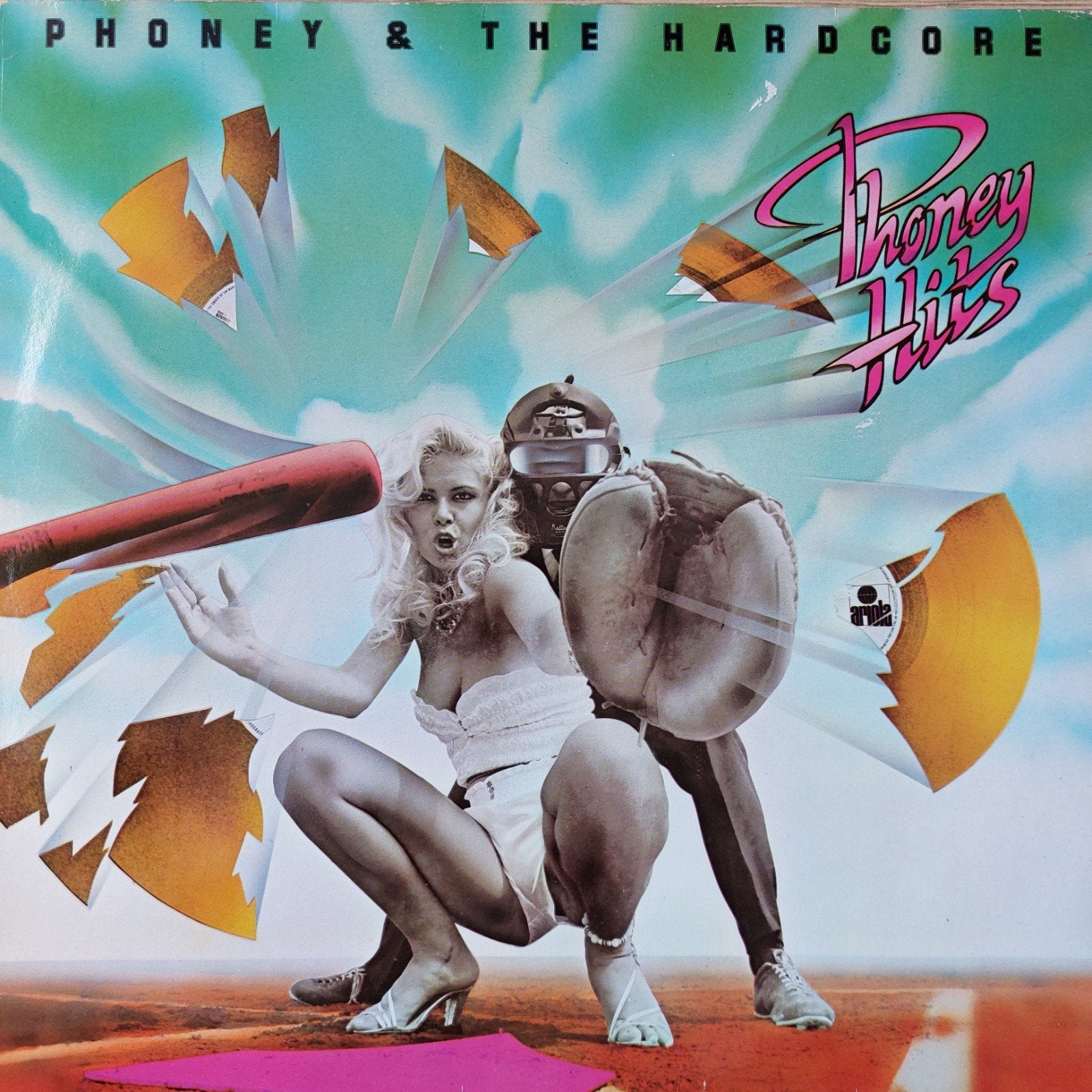 LP Phoney & The Hardcore - Phoney Hits, Cd's en Dvd's, Ophalen of Verzenden, 12 inch, Poprock, LP