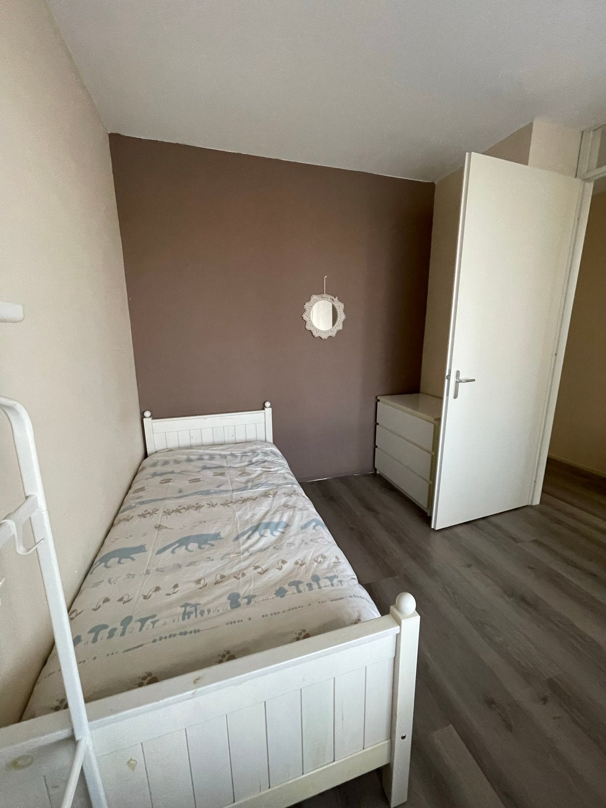 Eenpersoonsbed 90x200 (compleet), Ophalen, Zo goed als nieuw, Eenpersoons