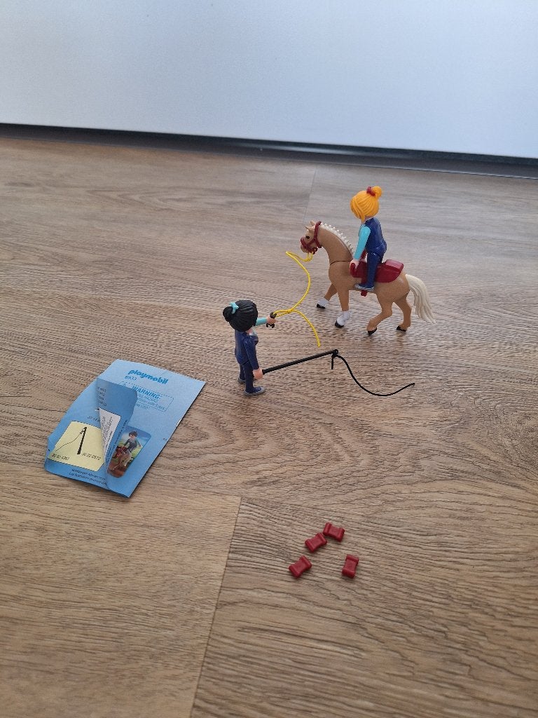 Playmobil voltige set 6933, Complete set, Overige typen, Ophalen of Verzenden, Zo goed als nieuw