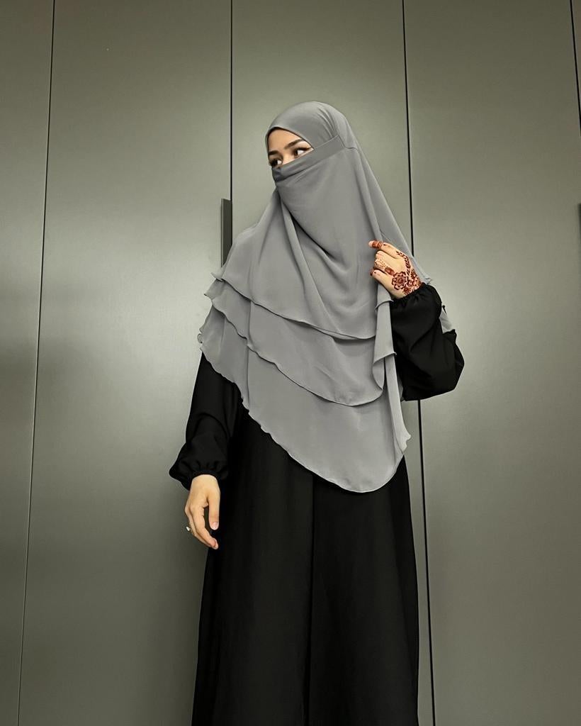 Khimar van Djasia , khimaar, jilbab, jalaba,hijab, sjaal, Kleding | Dames, Ophalen of Verzenden, Nieuw, Onder de knie