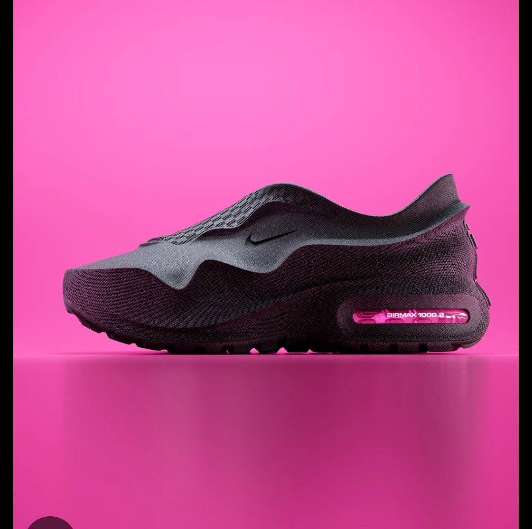 Doe een goed bod Nieuwe Airmax 3d 1000.2  pink spell, Zwart, Nike/zellerfeld, Nieuw, Ophalen of Verzenden