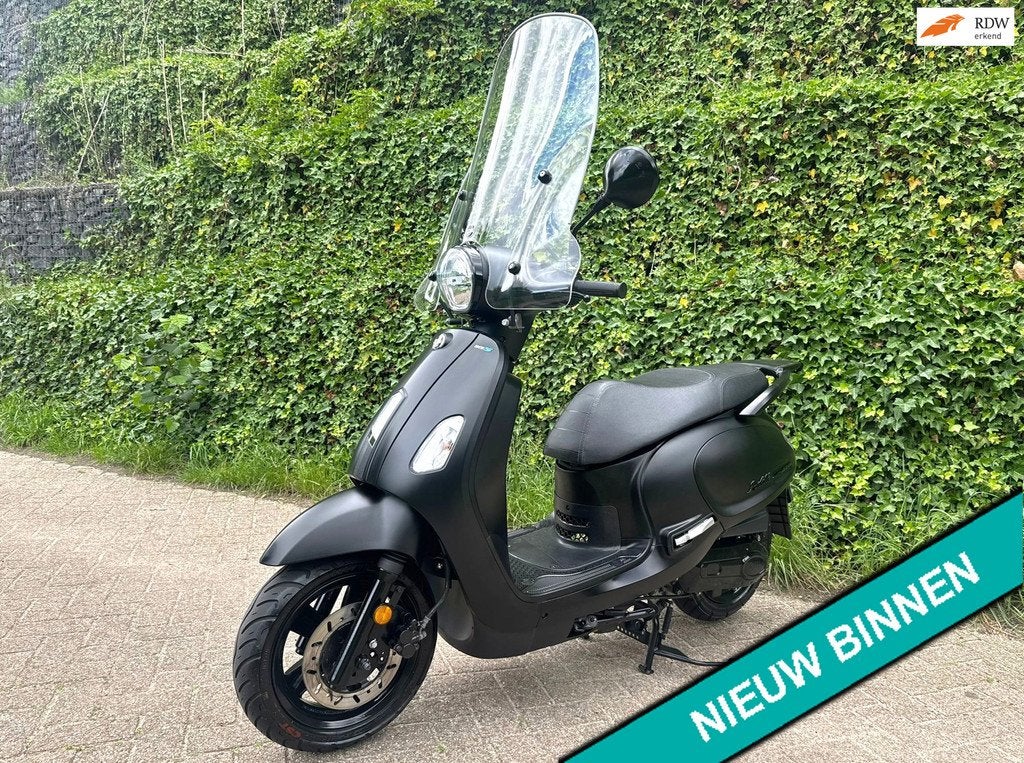SYM Fiddle 4 45 km Scooter E5 Windscherm BETAAL met in3, 49 cc, S, Benzine, Fiddle