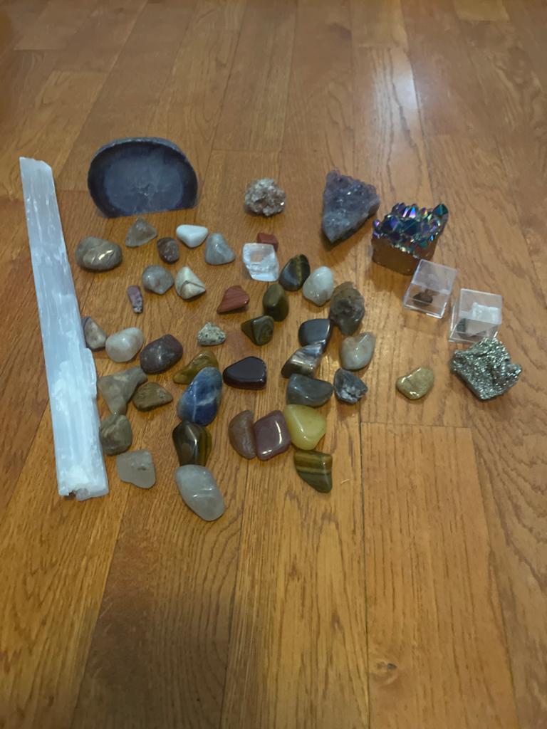 Grote collectie edelstenen en mineralen, Sieraden, Tassen en Uiterlijk, Edelstenen, Ophalen of Verzenden, Gebruikt