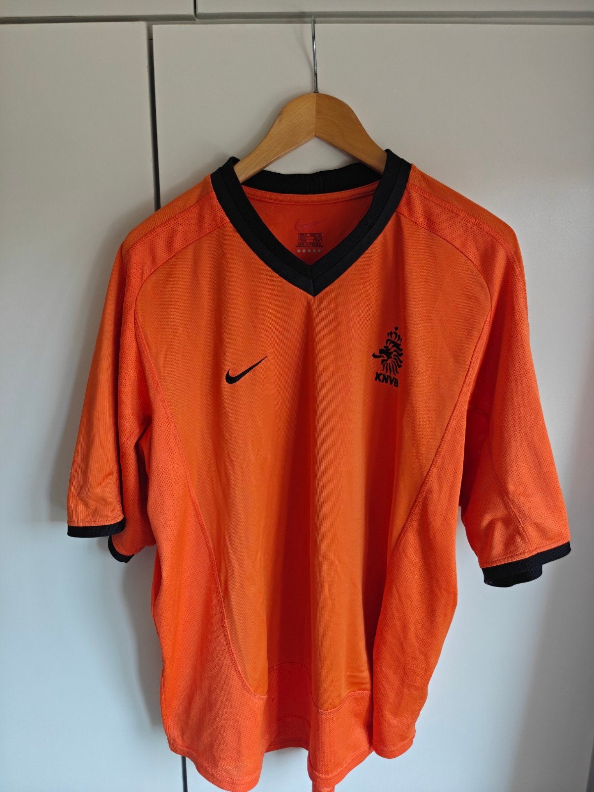 Vintage Nederlands Elftal Thuisshirt 2000-2002 Nike Maat XL, Ophalen of Verzenden, Gebruikt, Overige binnenlandse clubs, Shirt