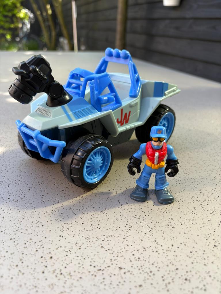 Hasbro Heroes Jurassic World Dino Tracker met lampje!, Ophalen of Verzenden, Zo goed als nieuw