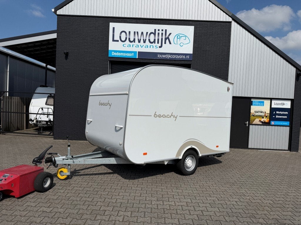 HOBBY Beachy 360 ’23 (Luifel, 736 kg), Caravans en Kamperen, Rondzit, Hobby, Bedrijf, Lengtebed