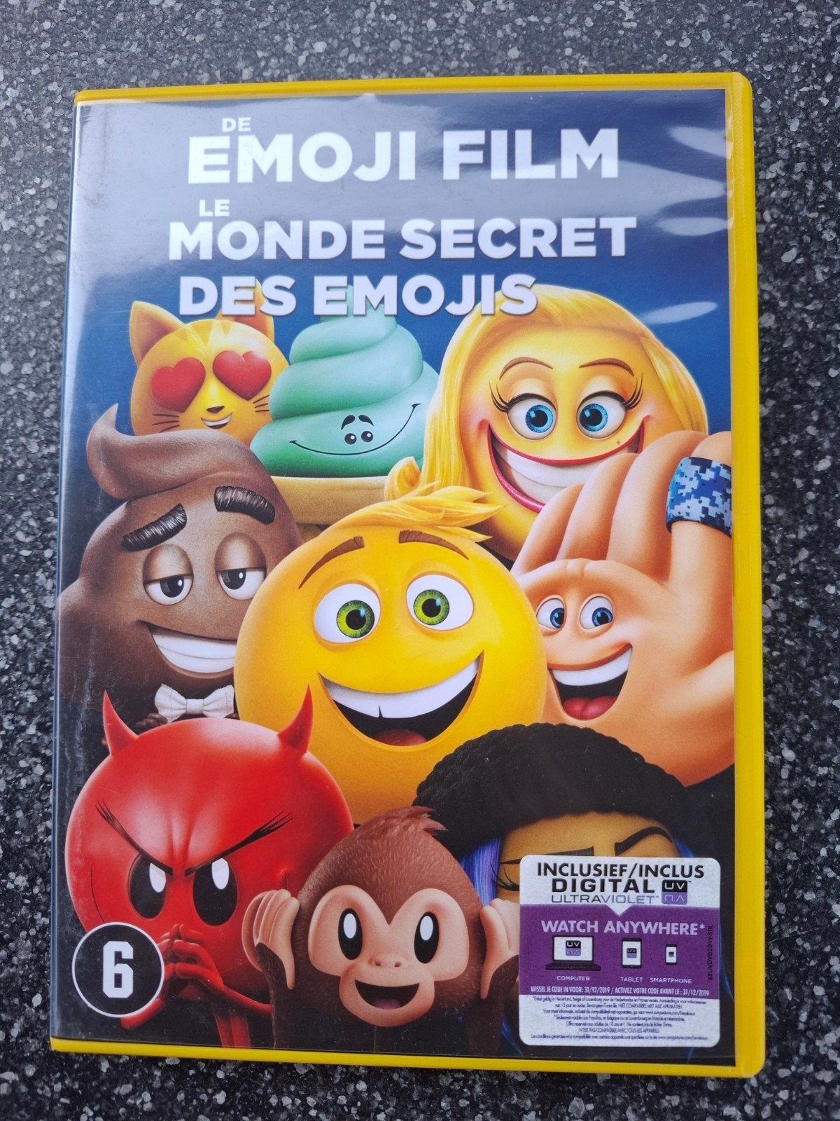 De Emoji Film - Le Monde Secret des Emojis DVD, Nederlands, Animatie, Verzenden, Amerikaans