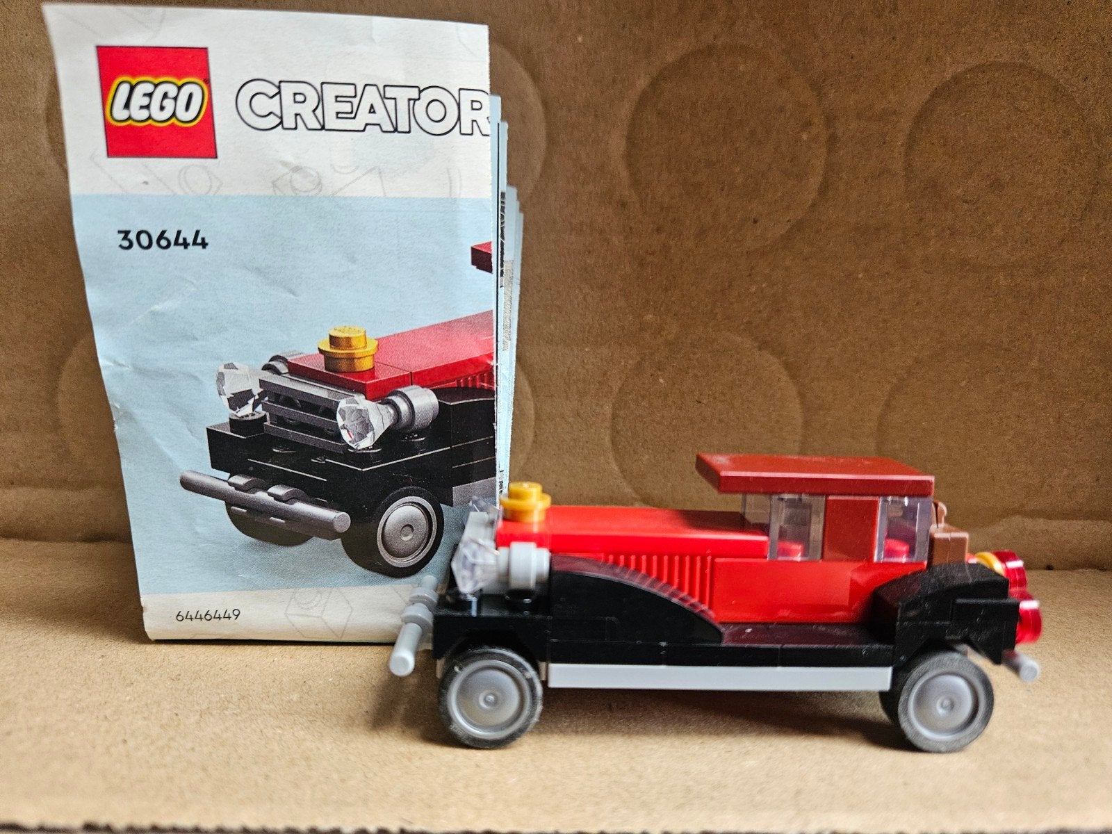 LEGO Creator 30644 Vintage Auto - Rode Klassieke Auto, Ophalen of Verzenden, Zo goed als nieuw, Lego