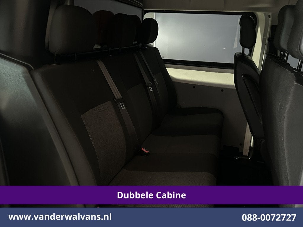 Opel Vivaro 2.0 CDTI 123pk L3H1 Dubbele Cabine Euro6 Airco |, Gebruikt, 4 cilinders, Origineel Nederlands, Bedrijf