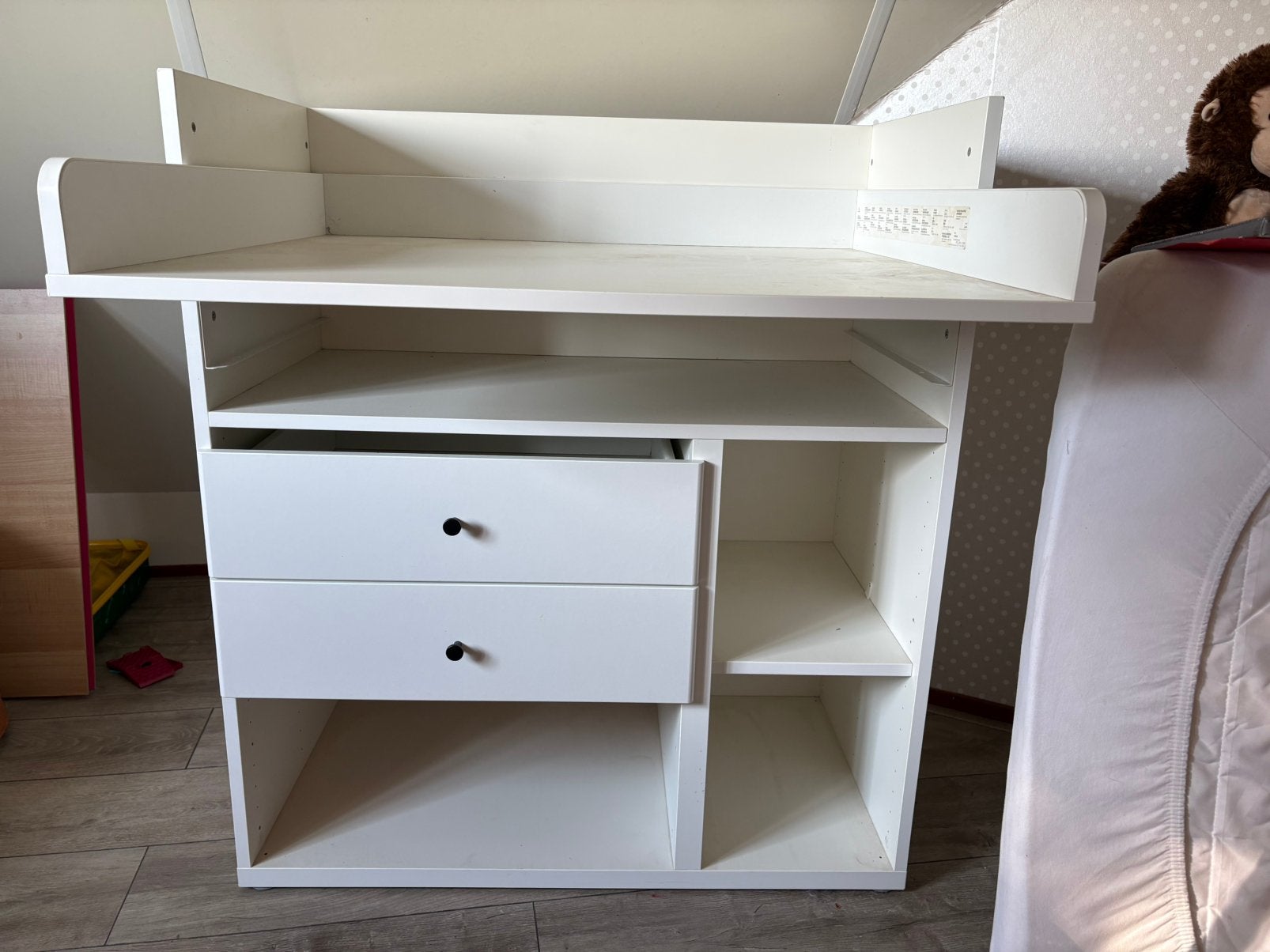 Commode/bureau, Kinderen en Baby's, Ophalen, Gebruikt, 75 tot 100 cm, Opstaande rand