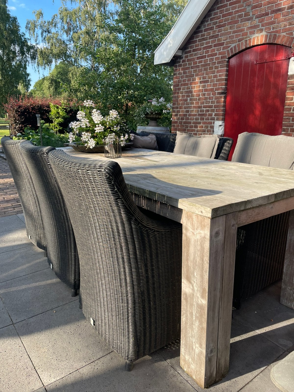 Tuintafel gebruikt, Ophalen of Verzenden, Gebruikt