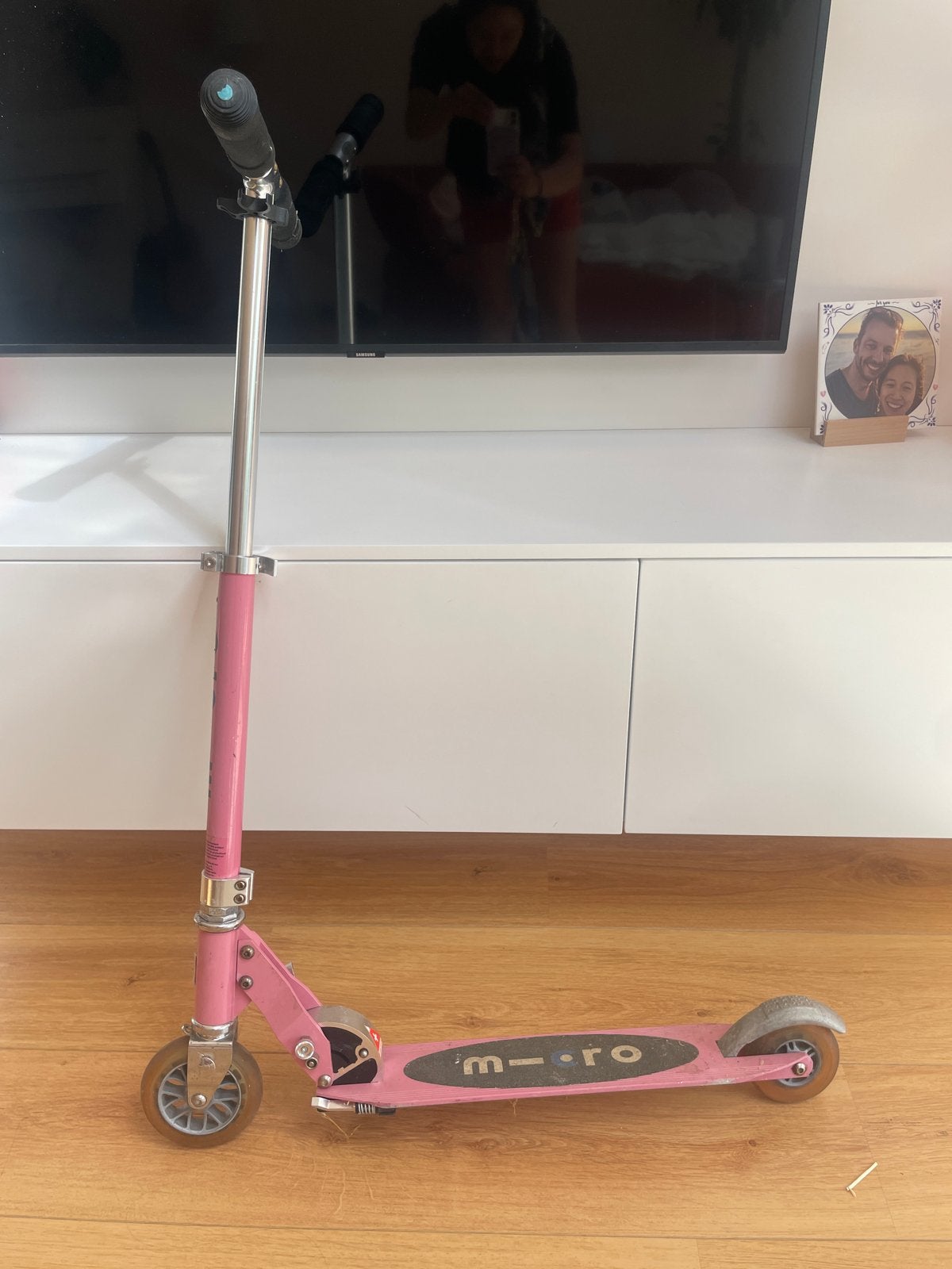Kinderstep Merk MICRO Sprite , volledig inklapbaar, Ophalen of Verzenden, Gebruikt, Gewone step