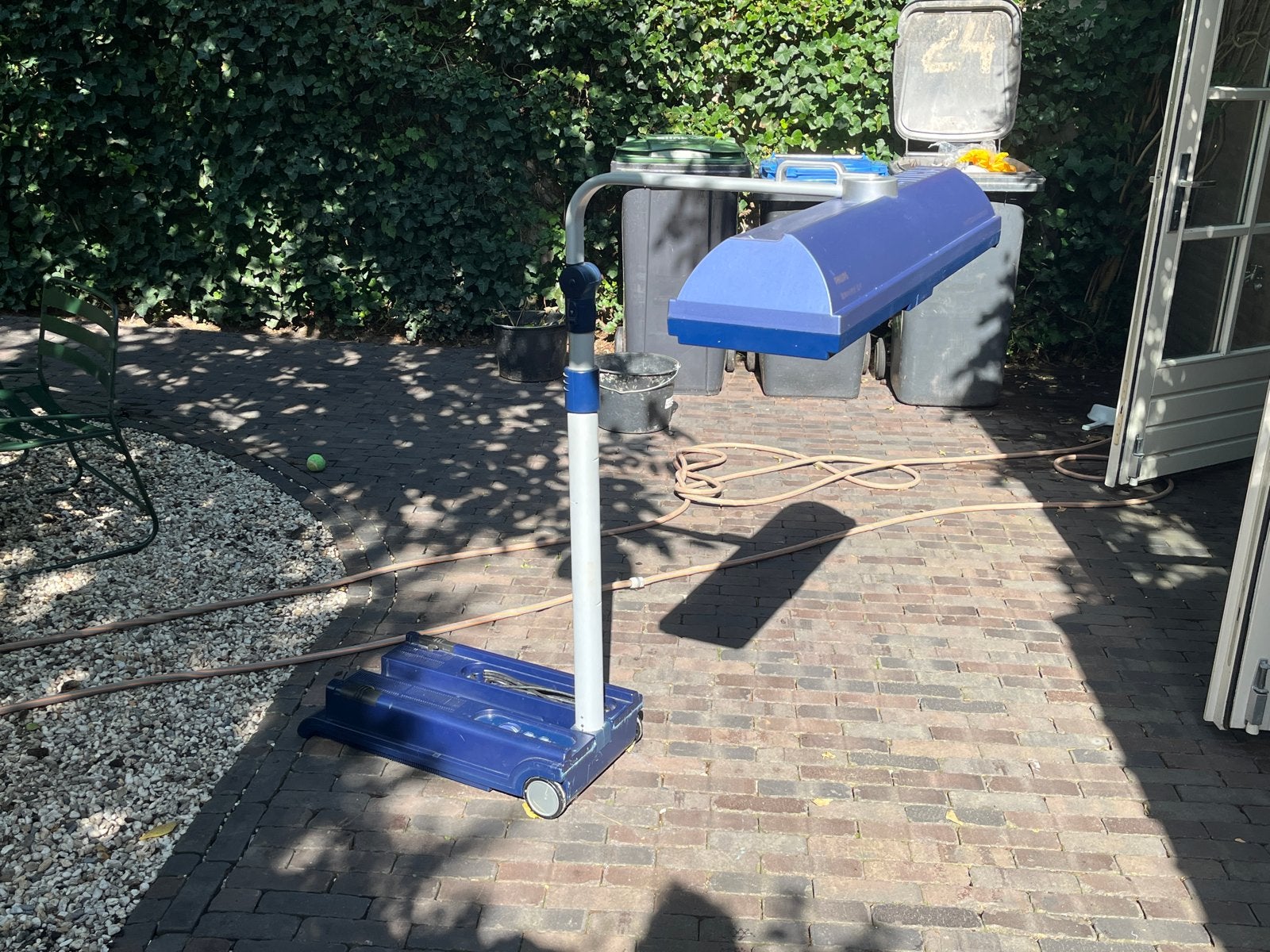 Philips Sunmobile HB 824 Zonnebank - Zo goed als nieuw, Ophalen of Verzenden, Gebruikt, Zonnebank enkelzijdig, Minder dan 10 lampen