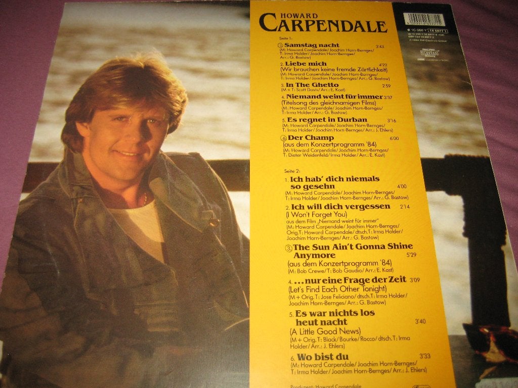 Foto 2 van LP, Howard Carpendale