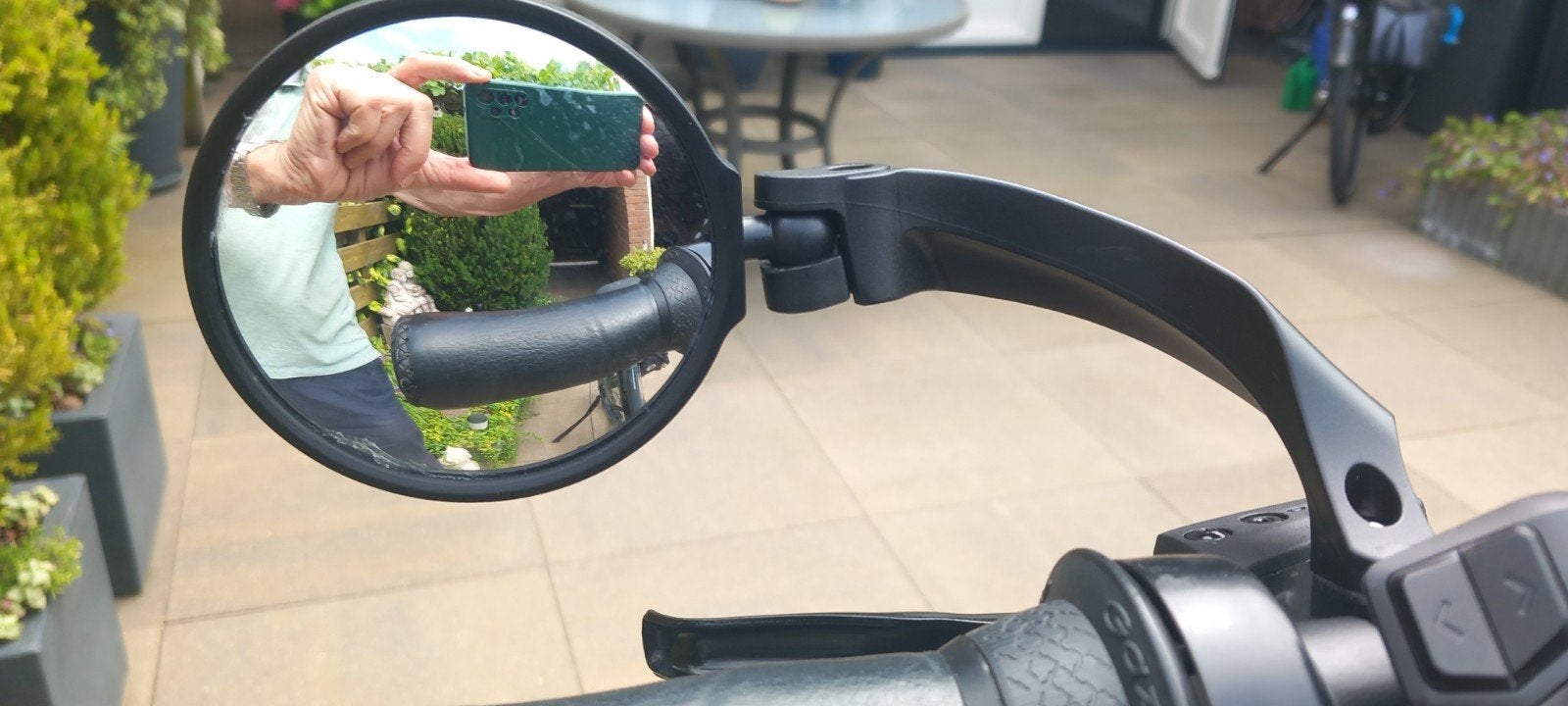 Nieuwe Fietsspiegel - Stuurbare Achteruitkijkspiegel, Ophalen of Verzenden, Nieuw, Onbekend