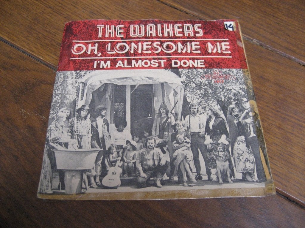The walkers singles, Ophalen of Verzenden, Zo goed als nieuw, Country en Western