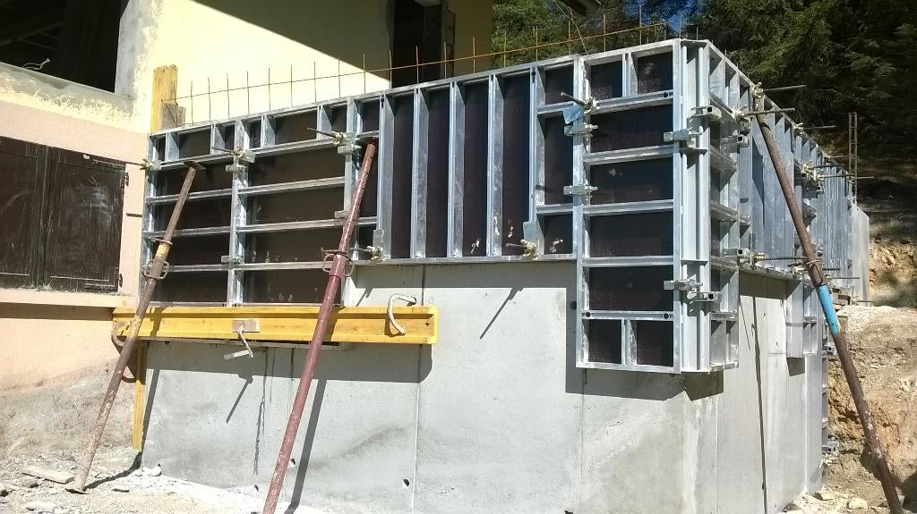 aluminium bekisting, bekistingspanelen, elementen, beton, Ophalen, JF, Info@gebruiktebetonbekisting.nl, Neede