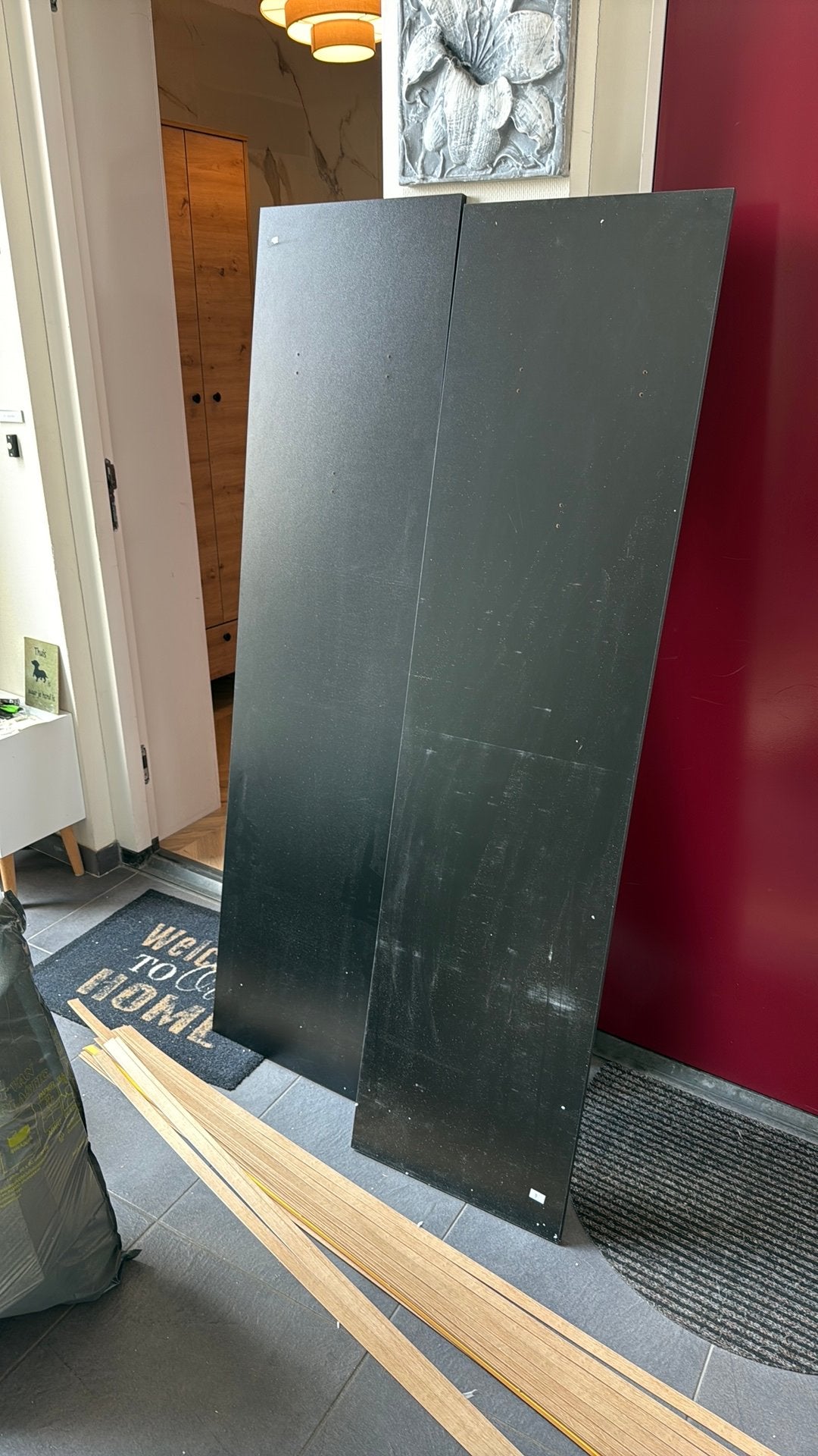 Latjes wand, nieuw. Gratis!, Ophalen, Zo goed als nieuw