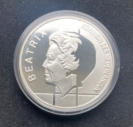 Zilveren Tientje 1994 – 50 jaar Benelux (10 Gulden) proof, Postzegels en Munten, Munten | Nederland, Koningin Beatrix, Zilver