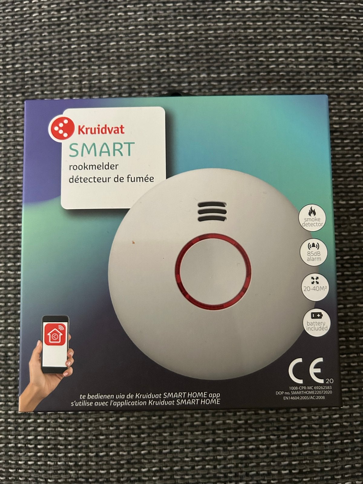 SMART rookmelder - Tuya, Kruidvat, LSC Smart, Detector, Sensor of Melder, Nieuw, Ophalen of Verzenden, Rook