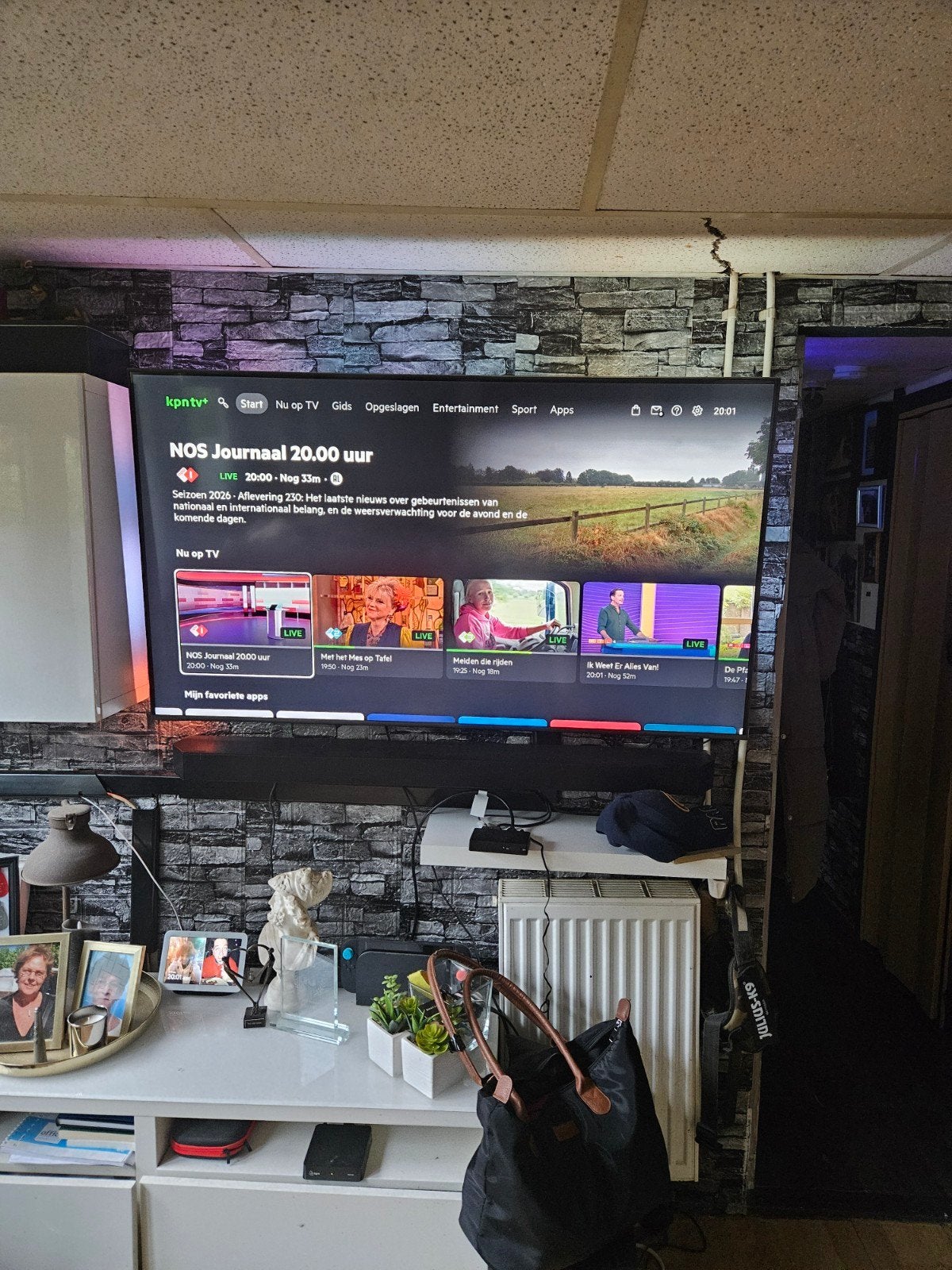Samsung Q74C 55 inch QLED 4K Smart TV – nette staat, LED, 50 Hz, Zo goed als nieuw, 100 cm of meer