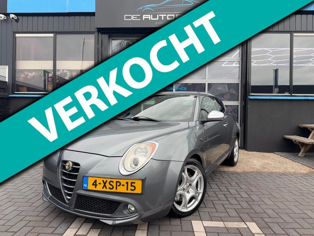 Alfa Romeo MiTo 1.4 T Grand turismo 155Pk turbo Airco Zeer n, Auto's, Alfa Romeo, Voorwielaandrijving, Euro 5, Gebruikt, Zwart