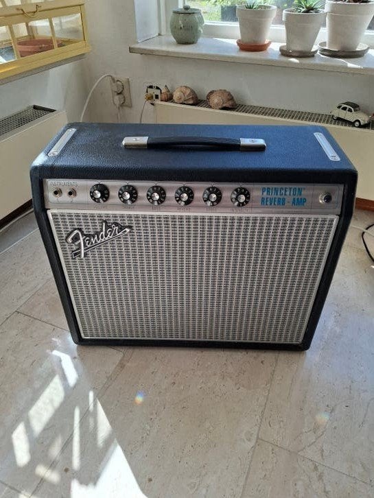 Fender 68 Princeton reverb gitaar versterker, Muziek en Instrumenten, Ophalen, Gebruikt, Minder dan 50 watt