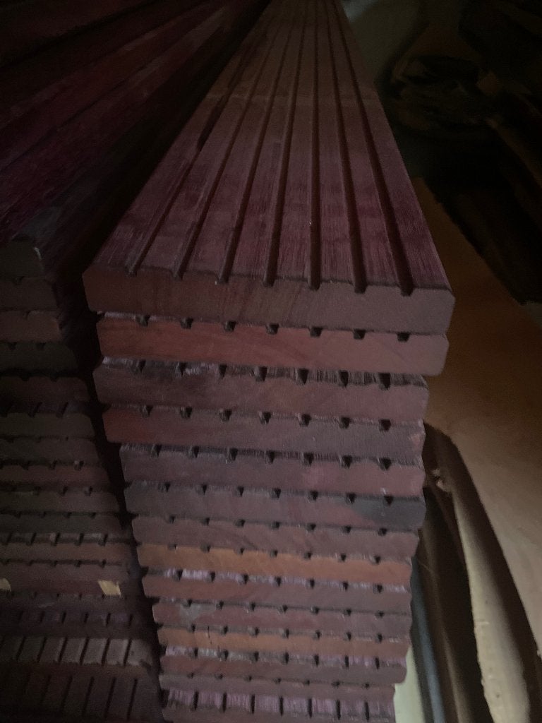 Vlonder Purperhart 35m2, Tuin en Terras, Ophalen, Nieuw, Hout
