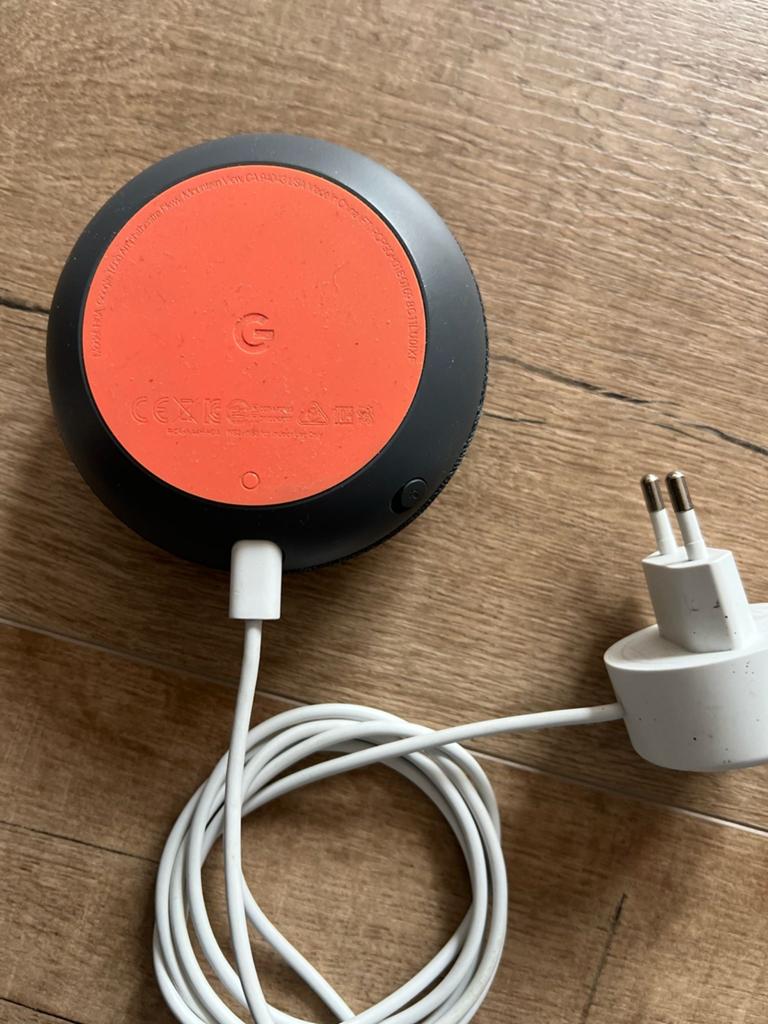 Google Home Mini - Smart Speaker (Antraciet), Audio, Tv en Foto, Luidsprekers, Overige merken, Gebruikt, Overige typen, Ophalen of Verzenden
