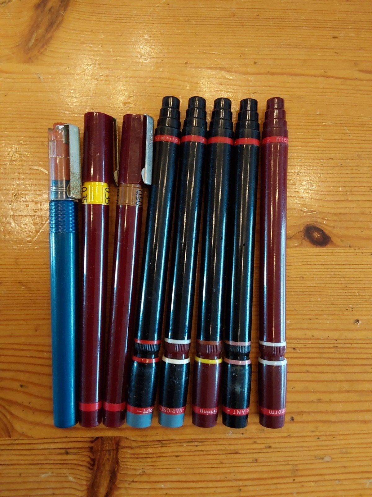 ROTRING en Faber-Castell tekensets van constructeur, Hobby en Vrije tijd, Ophalen of Verzenden