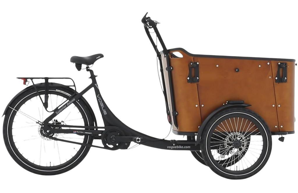E-CARGO Vogue Superior Deluxe 8 36V 15Ah 540Wh, Levering, Fietsen en Brommers, Fietsen | Bakfietsen, Overige merken, 9713 Bv Groningen