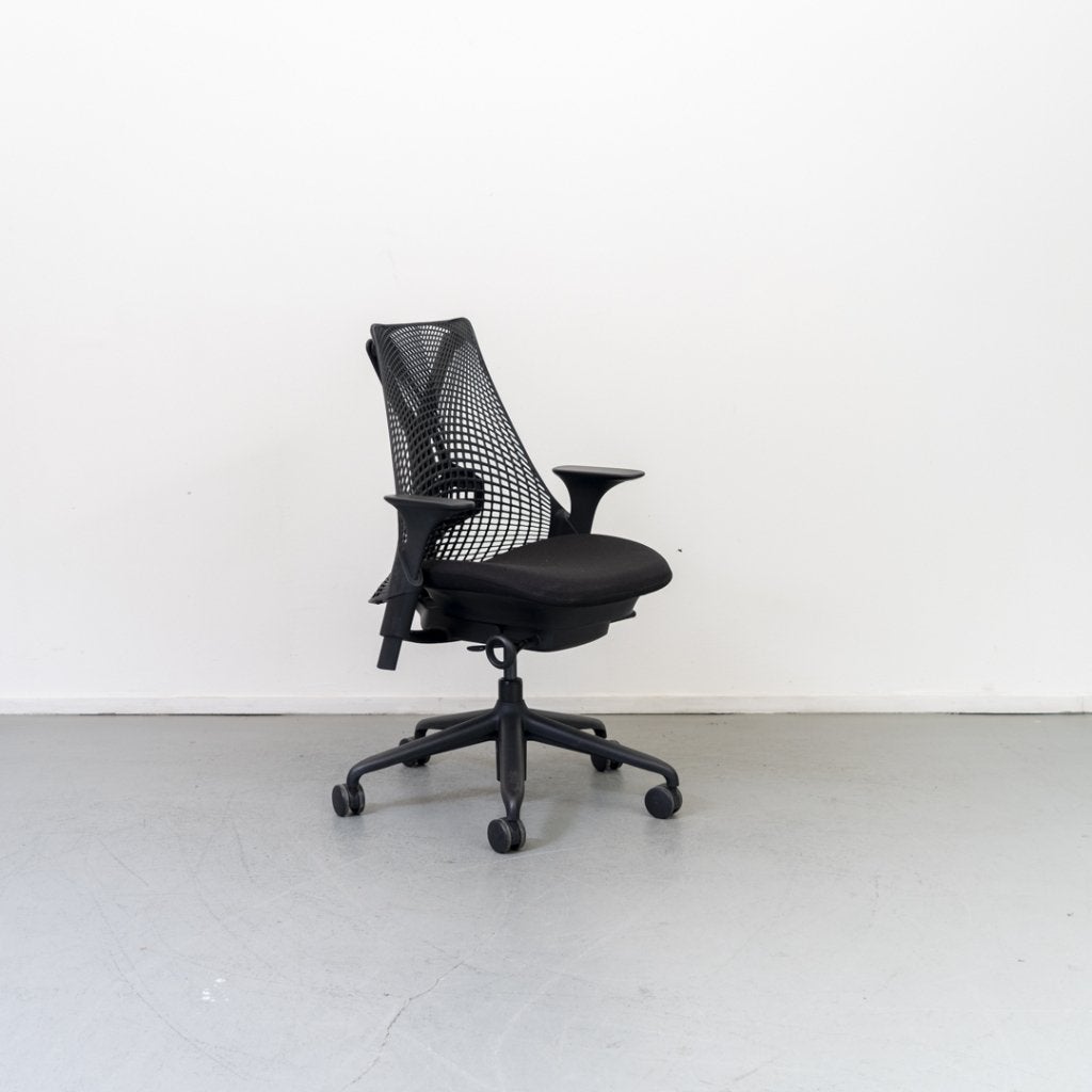 5x Herman Miller Sayl Bureaustoel Zwart, Huis en Inrichting, Bureaustoelen, Niet ingevuld, Zwart, Niet ingevuld, Ophalen of Verzenden