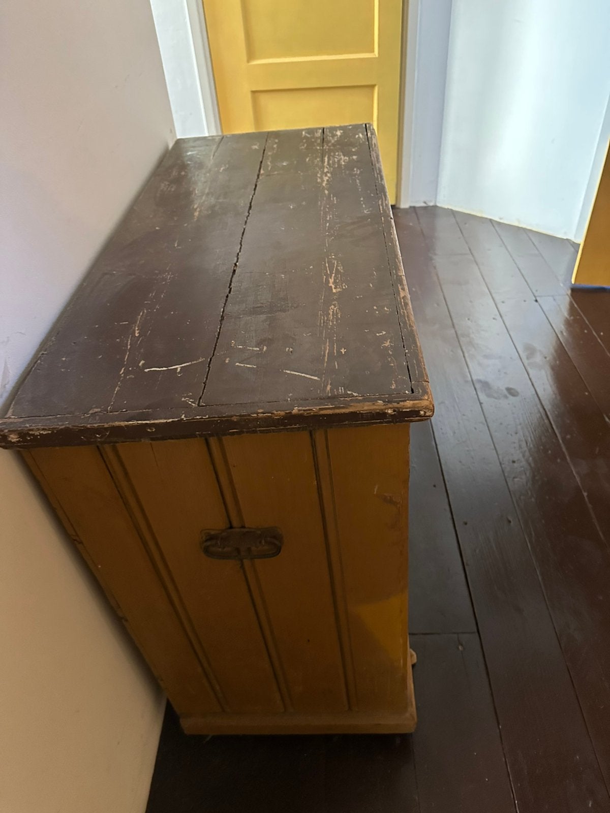 Vintage kist, Antiek en Kunst, Ophalen