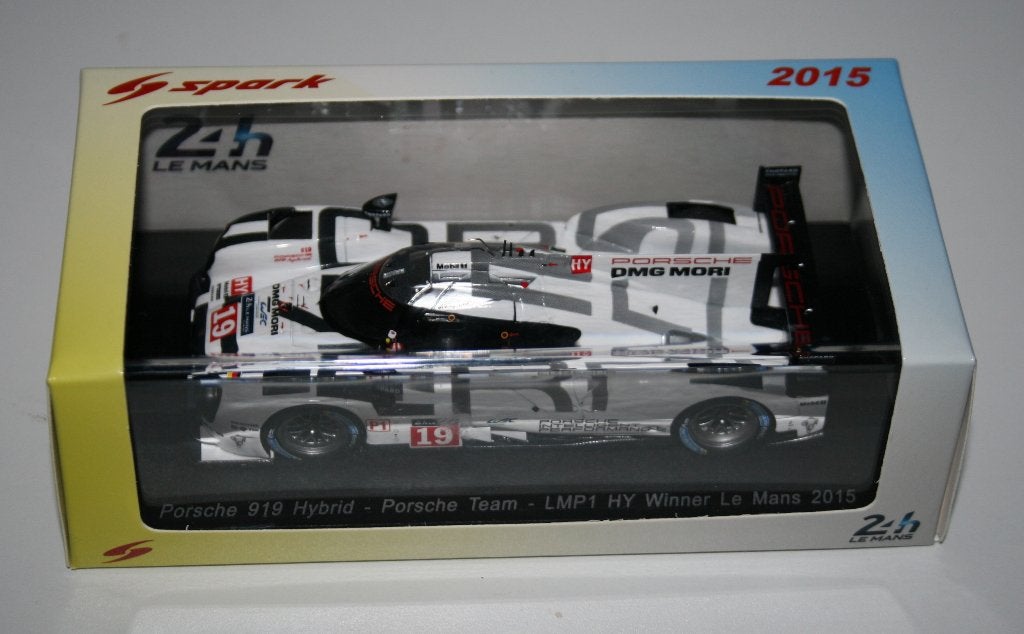 Spark 1:43 Porsche 919 Hybrid Le Mans 2015 LMP1 winner, Verzenden, Nieuw, Auto, Overige merken
