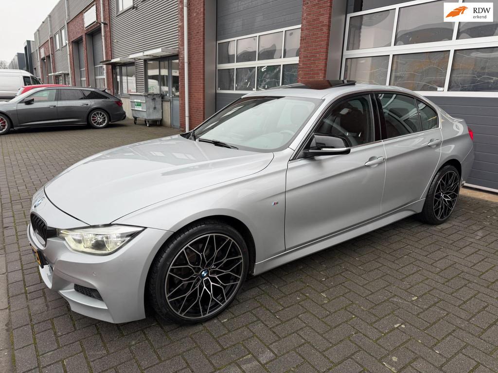 BMW 328I M-Sport LED Schuifdak Memory Leder Camera Keyless, Auto's, BMW, Bedrijf, Te koop, 3-Serie, Achteruitrijcamera, Airbags