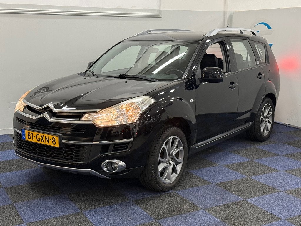Citroen C-Crosser 2.4-16V Dynamique / 7 ZITTER / AUTOMAAT /, Automaat, 4 cilinders, 7 stoelen, Zwart