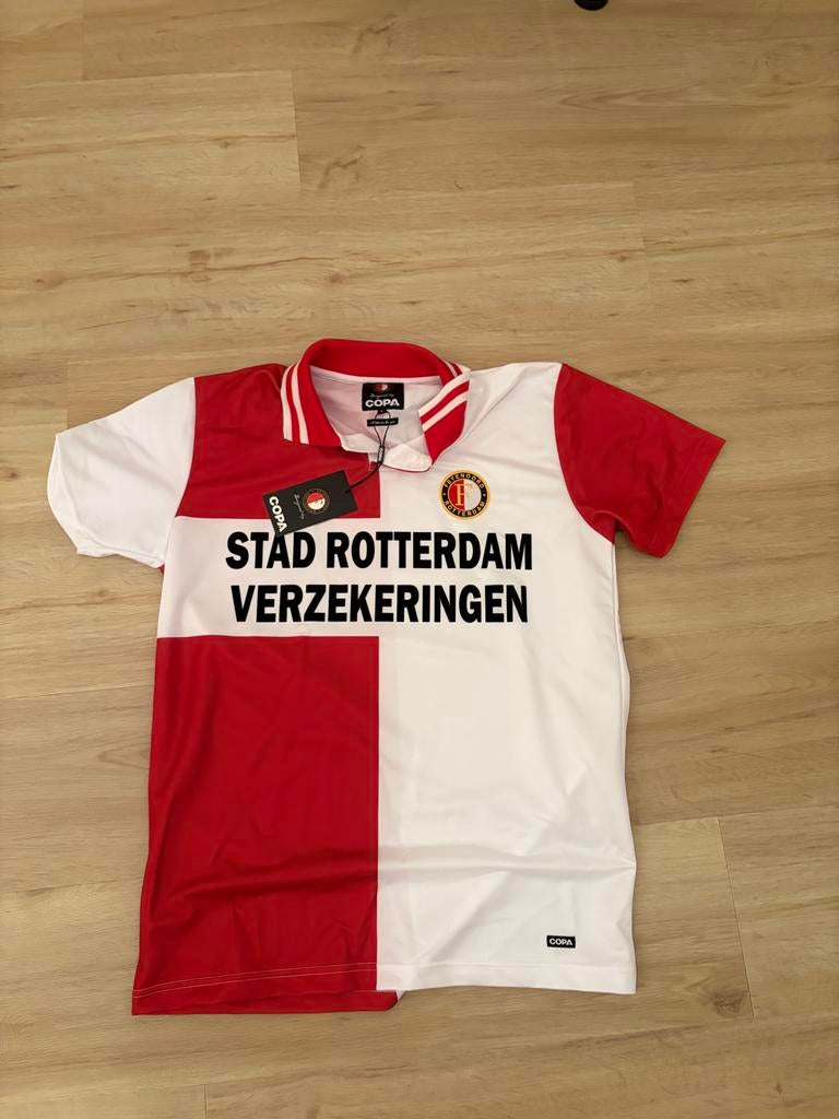 Copa Feyenoord shirt L Stad Rotterdam Verzekeringen 94/95, Maat L, Ophalen of Verzenden, Zo goed als nieuw, Shirt