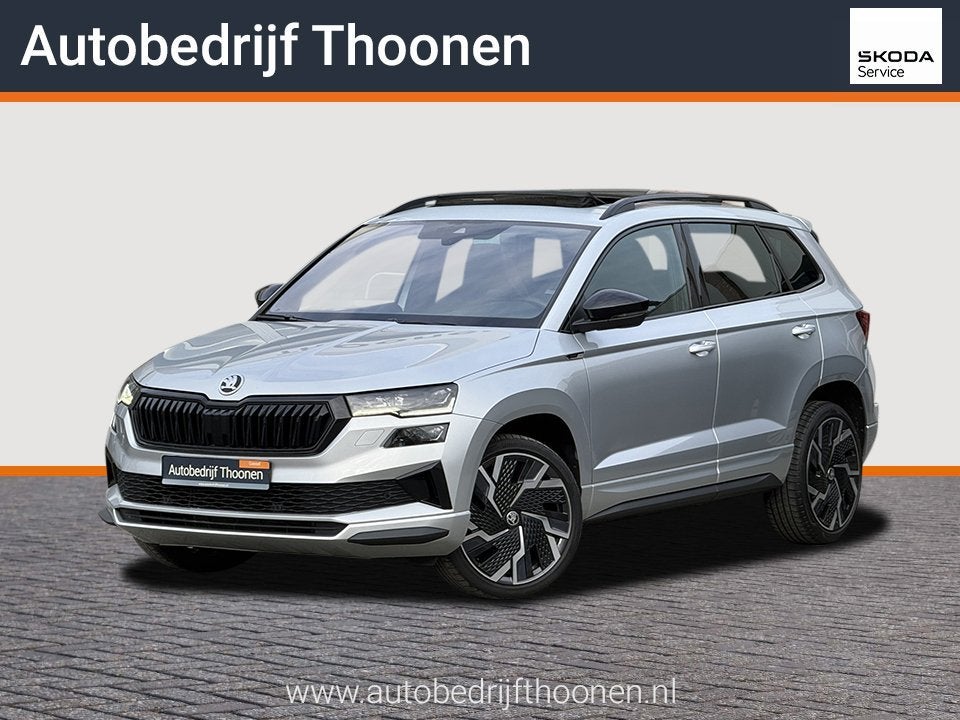 Skoda Karoq 1.5 TSI ACT Sportline Business Trekhaak | Camera, Stof, 4 cilinders, 1317 kg, Karoq