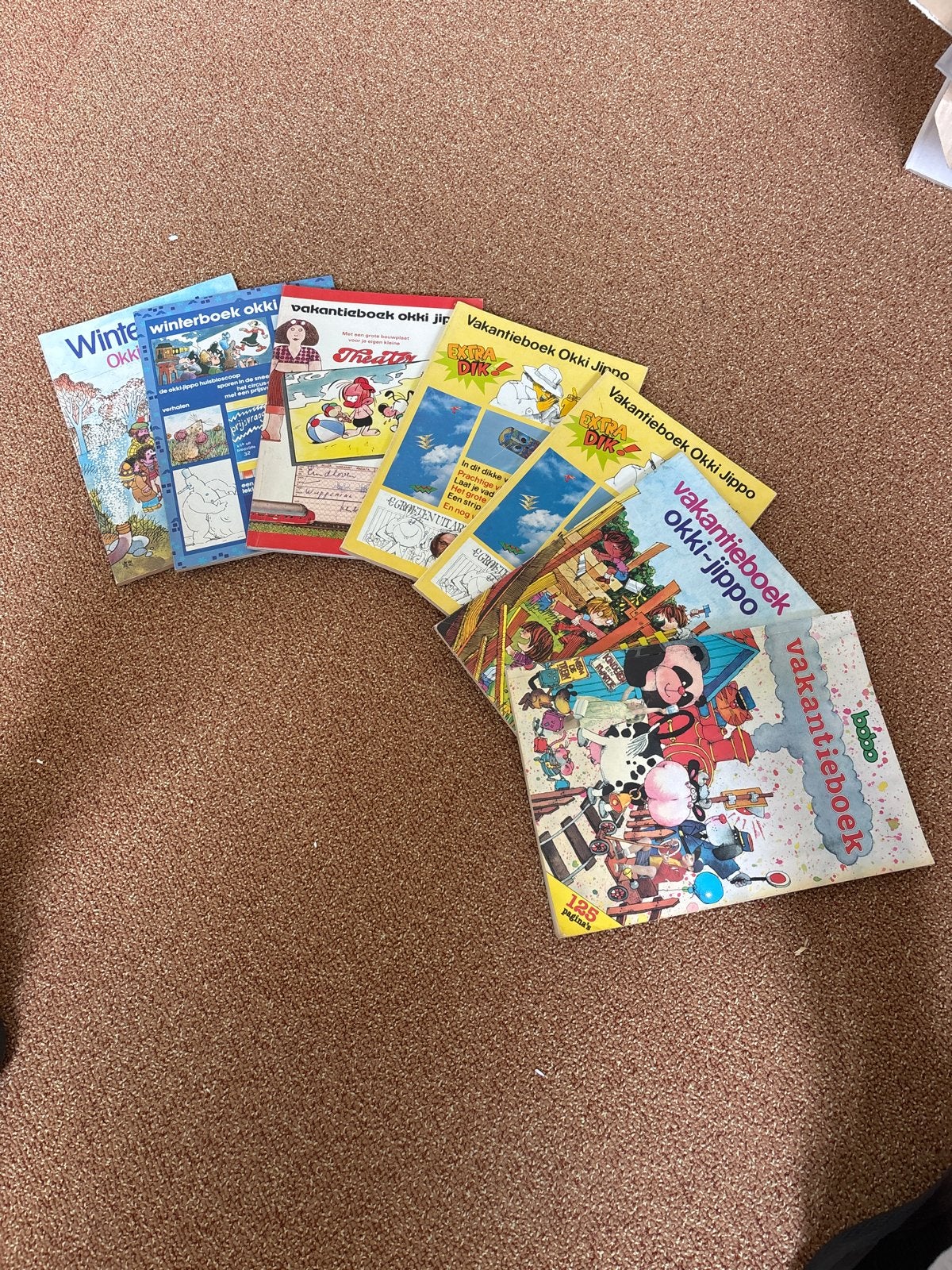 Okki Jippo Vakantie- en Winterboeken - Set van 7, Boeken, Ophalen, Gelezen, Fictie algemeen