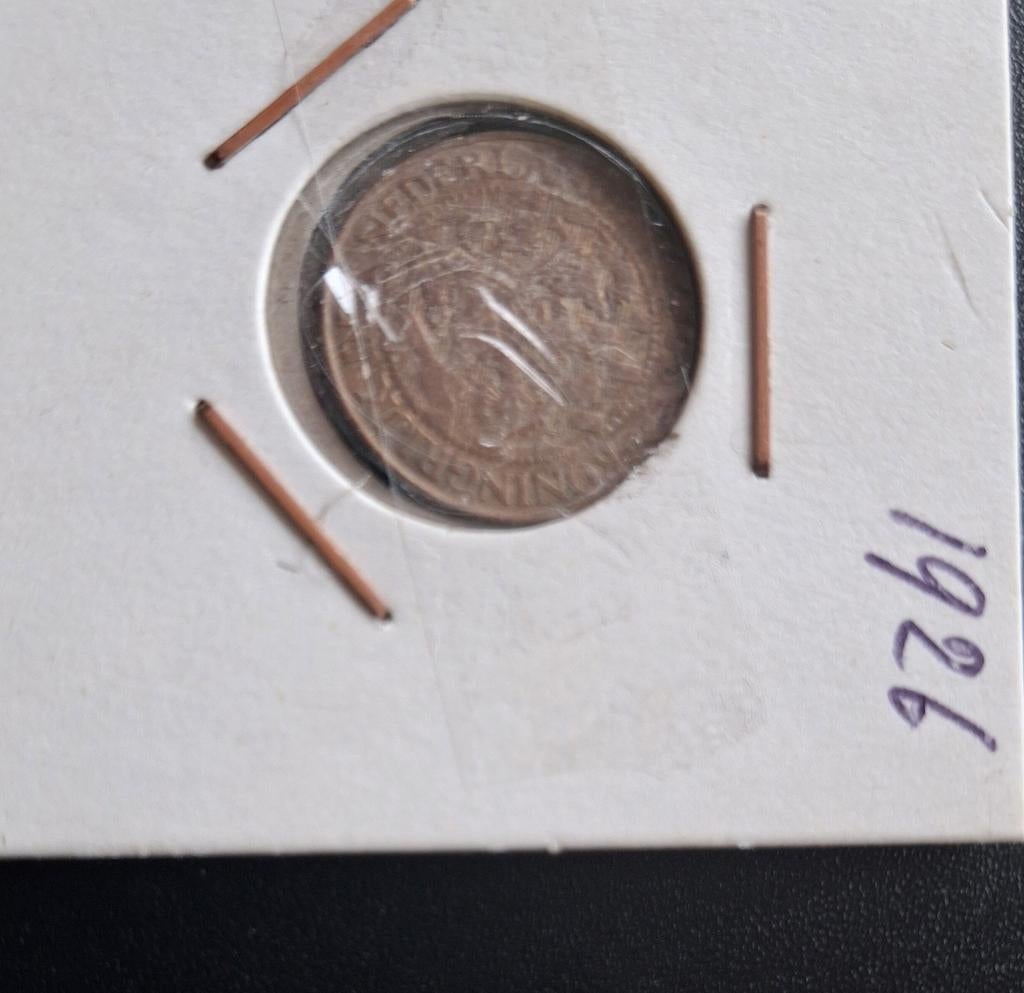 Nederland. -   1 cent  1926. Fr, Verzenden, Koningin Wilhelmina, 1 cent, Losse munt