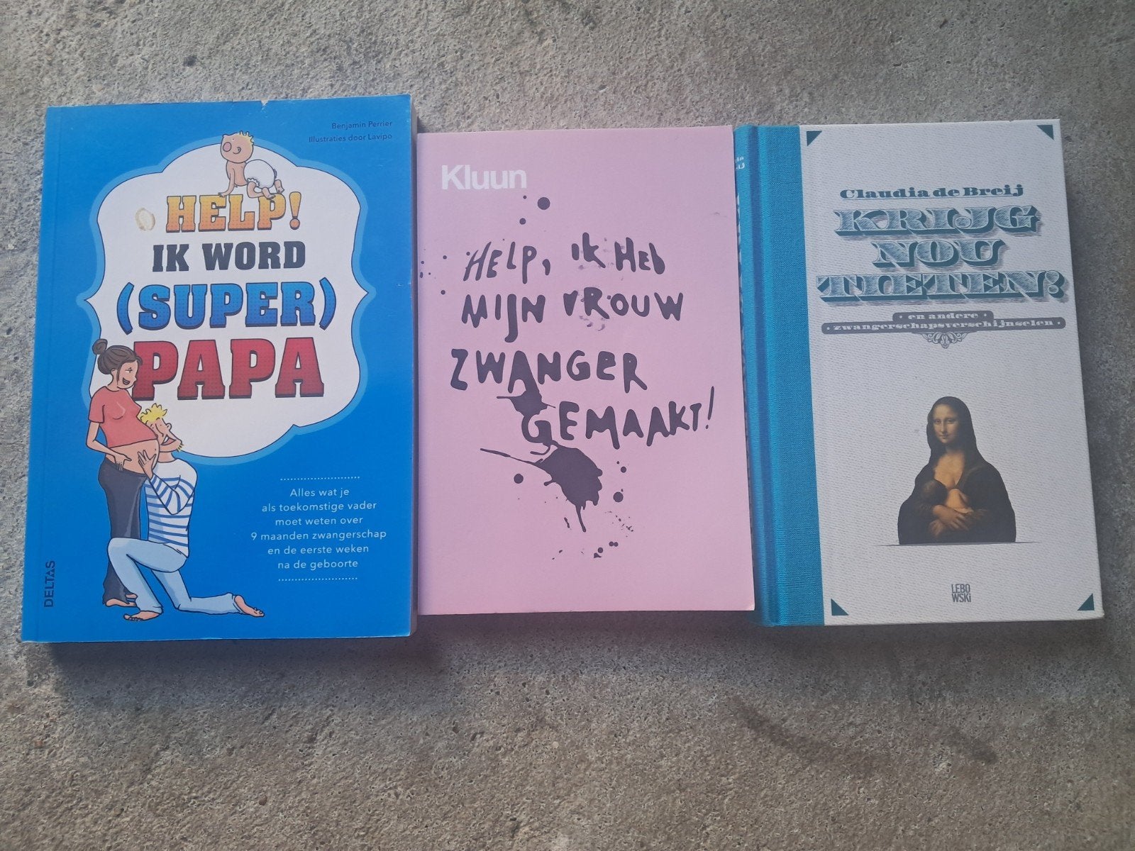 Boekenpakket: Zwangerschap en Ouderschap, Ophalen of Verzenden, Zo goed als nieuw, Zwangerschap en Bevalling, Kluun, Claudia de Breij