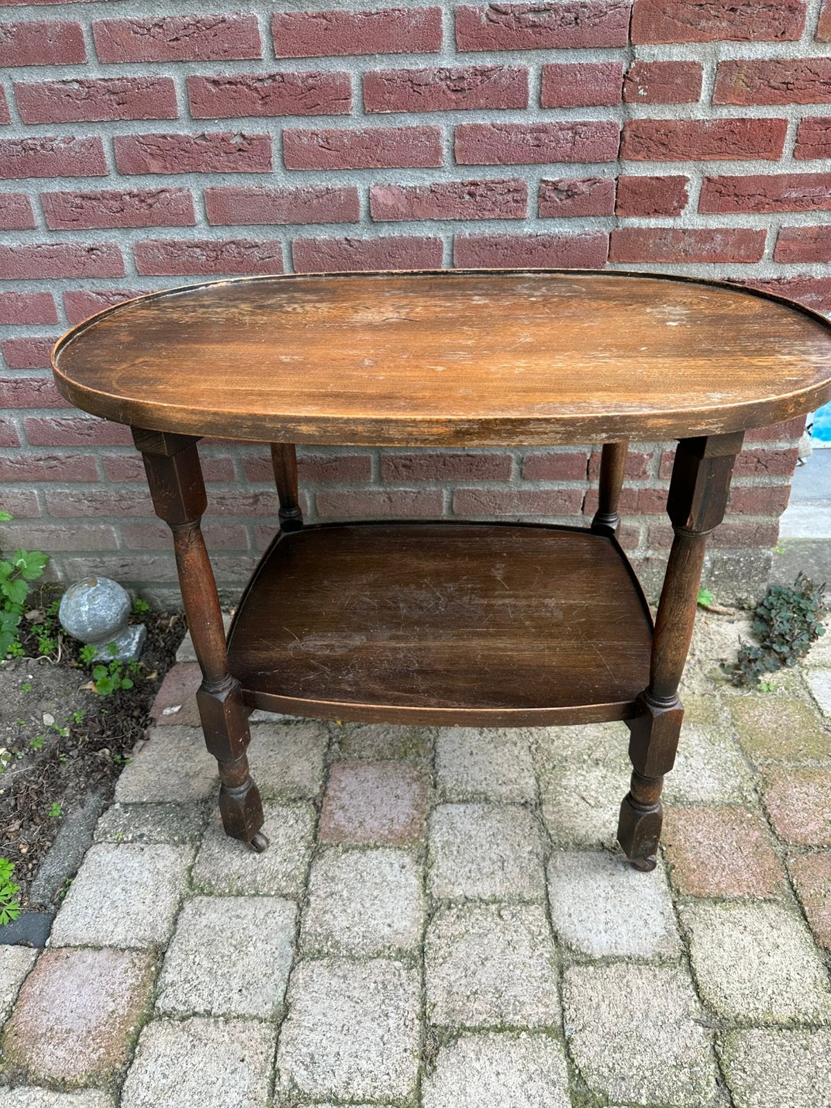 Brocante landelijke franse tafel, Antiek en Kunst, Ophalen of Verzenden