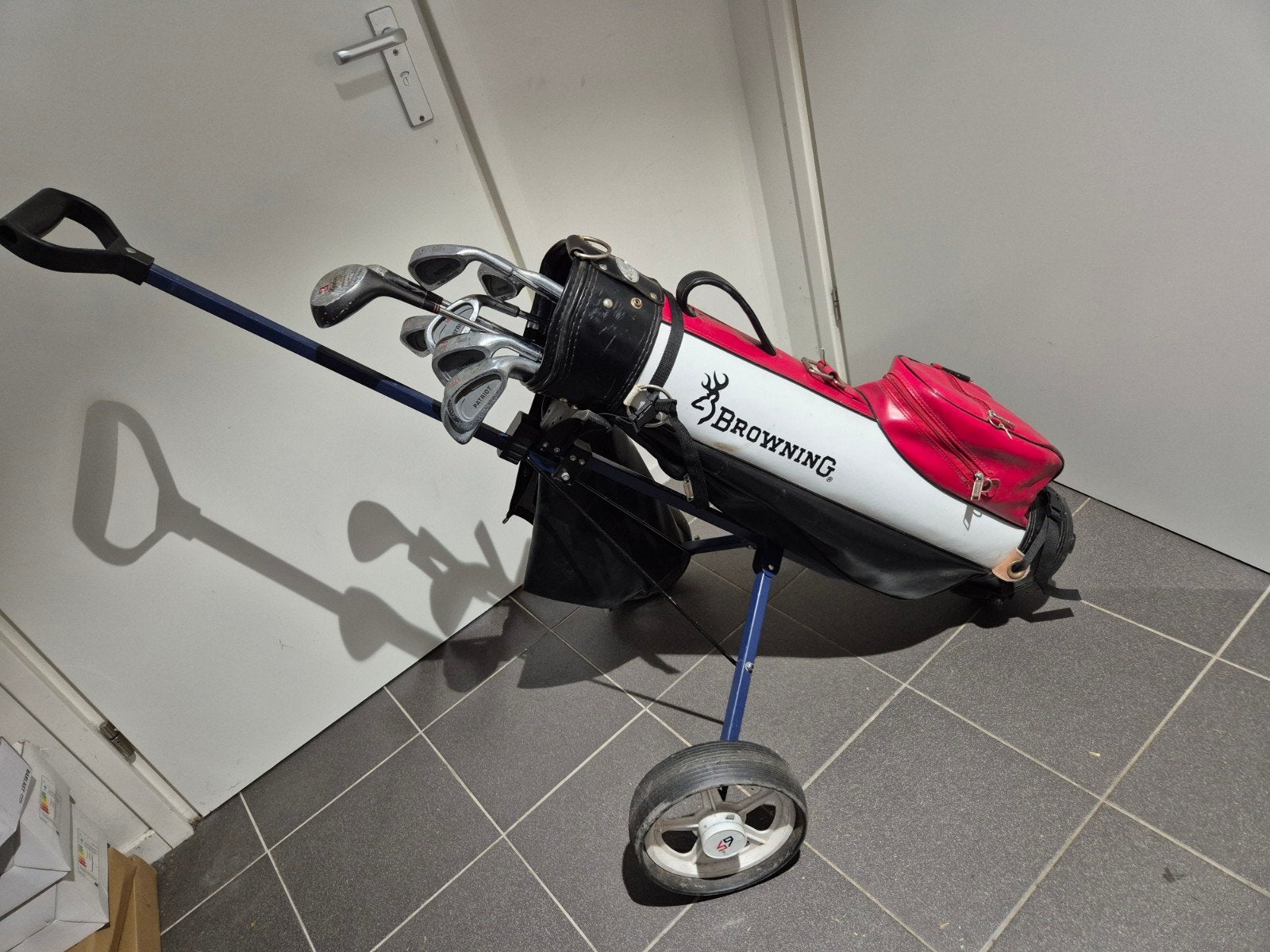 Browing golftas trolley 9 ryder golfsticks, Ophalen, Onbekend, Onbekend, Onbekend