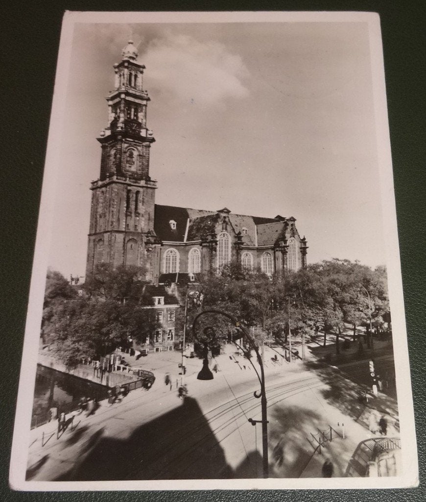 Amsterdam - Westerkerk - KAm02, Verzenden, 1940 tot 1960, Gelopen, Noord-Holland