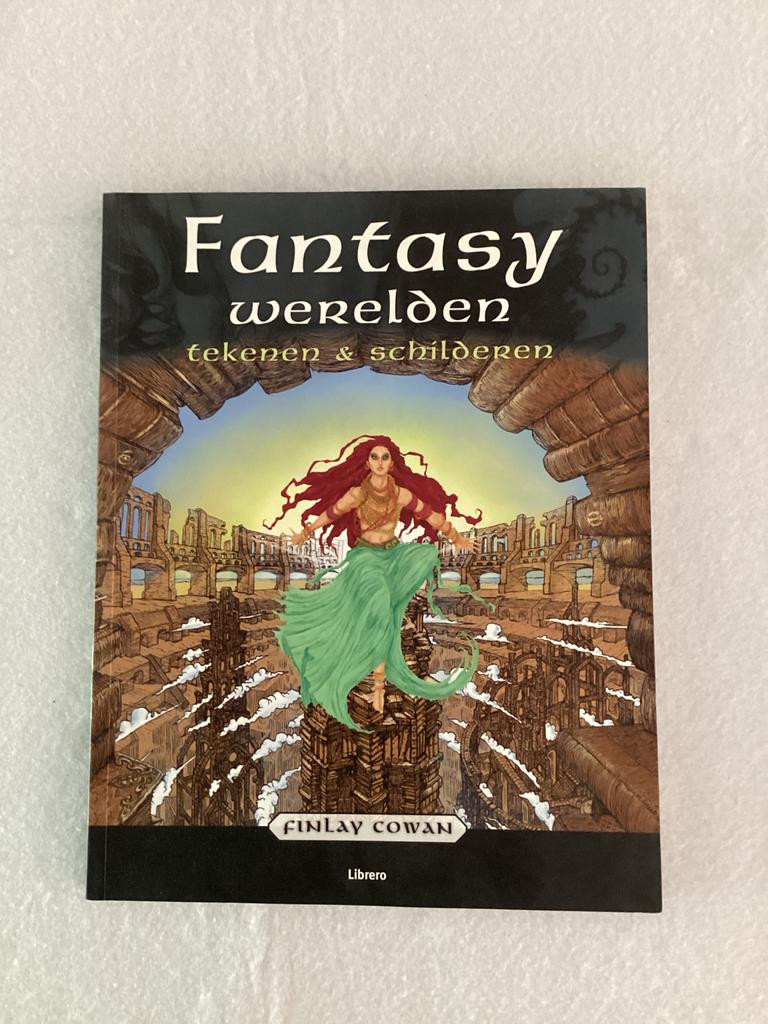 Fantasy Werelden: Tekenen & Schilderen - Finlay Cowan, Ophalen of Verzenden, Zo goed als nieuw