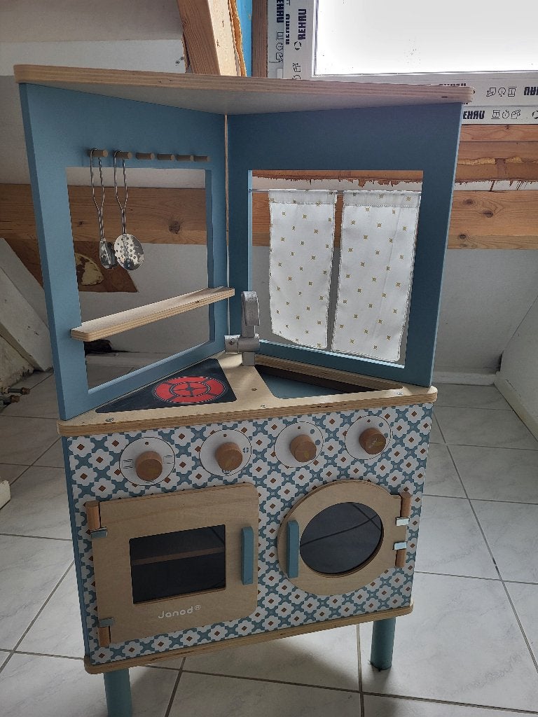 Janod Houten Speelkeuken met Accessoires, Ophalen, Zo goed als nieuw, Hout, Speelkeuken