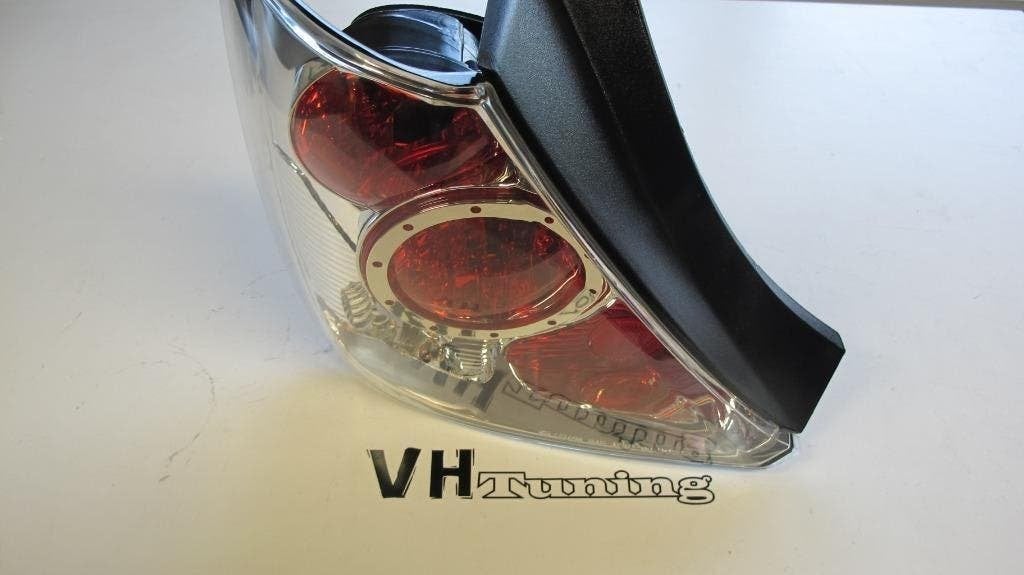 Honda Civic 2002 - 2003 achterlpamen chroom DL HOR16, Ophalen of Verzenden