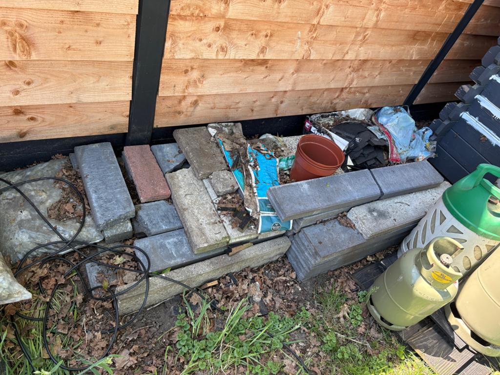 Gratis stenen voor tuin of terras, Gebruikt, Overige typen, Ophalen of Verzenden, 10 m² of meer