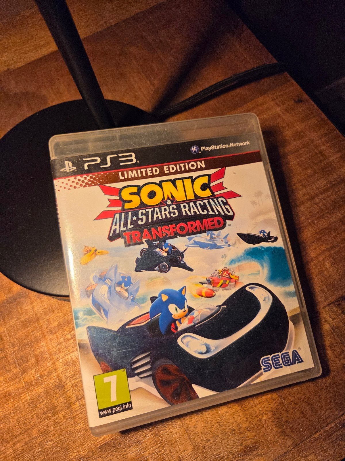 Sonic & All-Stars Racing Transformed PS3 Limited Edition, Ophalen